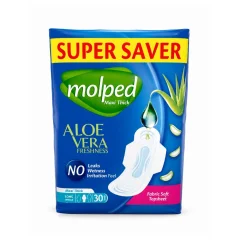 MOLPAD ALOE VERA LONG 30PADS