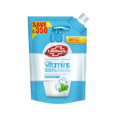LIFEBUOY ACTIVE FRESH HAND WASH POUCH 900ML