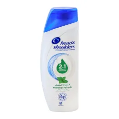 HEAD&SHOULDERS MENTHOL REFRESH 2IN1 SHAMPOO 400ML